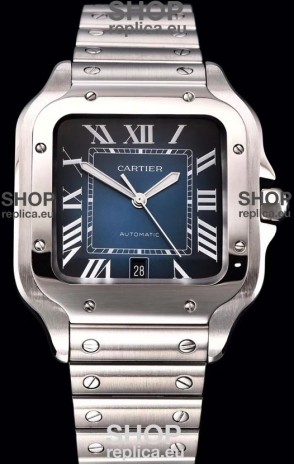 Cartier Santos De Cartier XL 1:1 Mirror Replica - 40MM Stainless Steel Watch