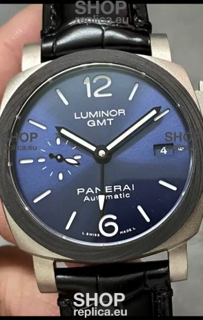 Panerai Luminor PAM01279 GMT Automatic Blue Dial Edition 1:1 Mirror Swiss Replica Watch