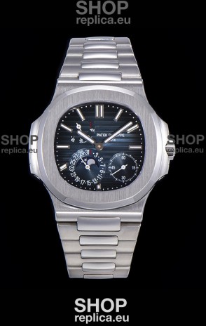 Patek Philippe Nautilus 5712/1A 1:1 Quality Swiss Replica Watch in Blue Dial 