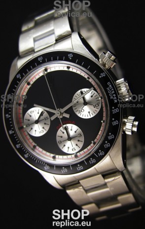 Rolex Daytona Paul Newman Blacked out Swiss Replica Watch - 904L Steel Watch 
