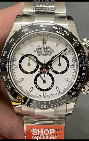 Rolex Cosmograph Daytona M126500LN White Dial Original Cal.4131 Movement - 904L Steel Watch