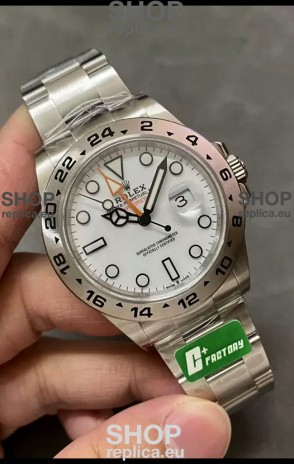 Rolex Explorer M216570-001 1:1 Mirror Replica Watch - White Dial CAL. 3285 Movement