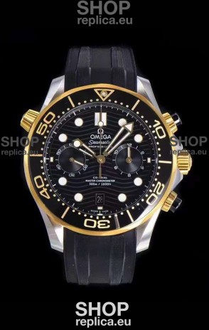 Omega Seamaster Co-Axial Master Chronometer Chronograph Yellow Gold 44MM 1:1 Mirror Replica
