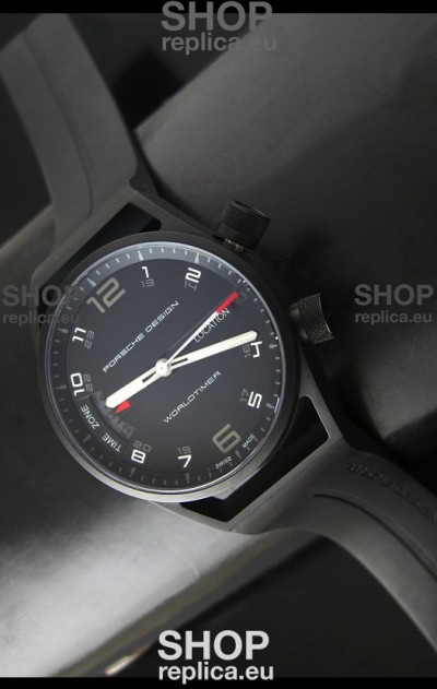 Porsche Design P6750 WorldTimer DLC Swiss Replica Watch