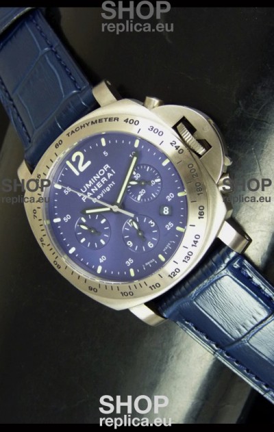 Panerai Daylight Chronograph Swiss Replica Watch - 1:1 Mirror Replica Watch