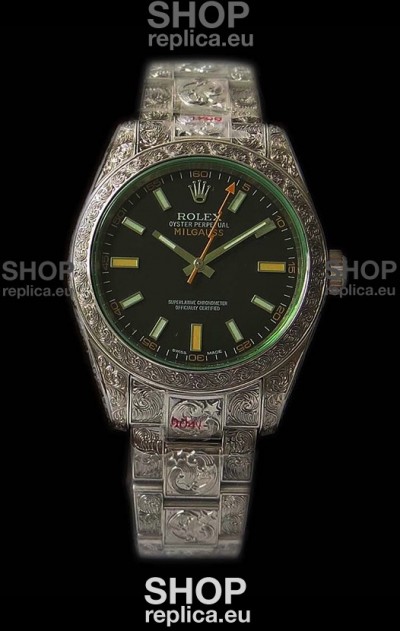 Rolex Milgauss 116400 MadeWorn Swiss Replica Watch